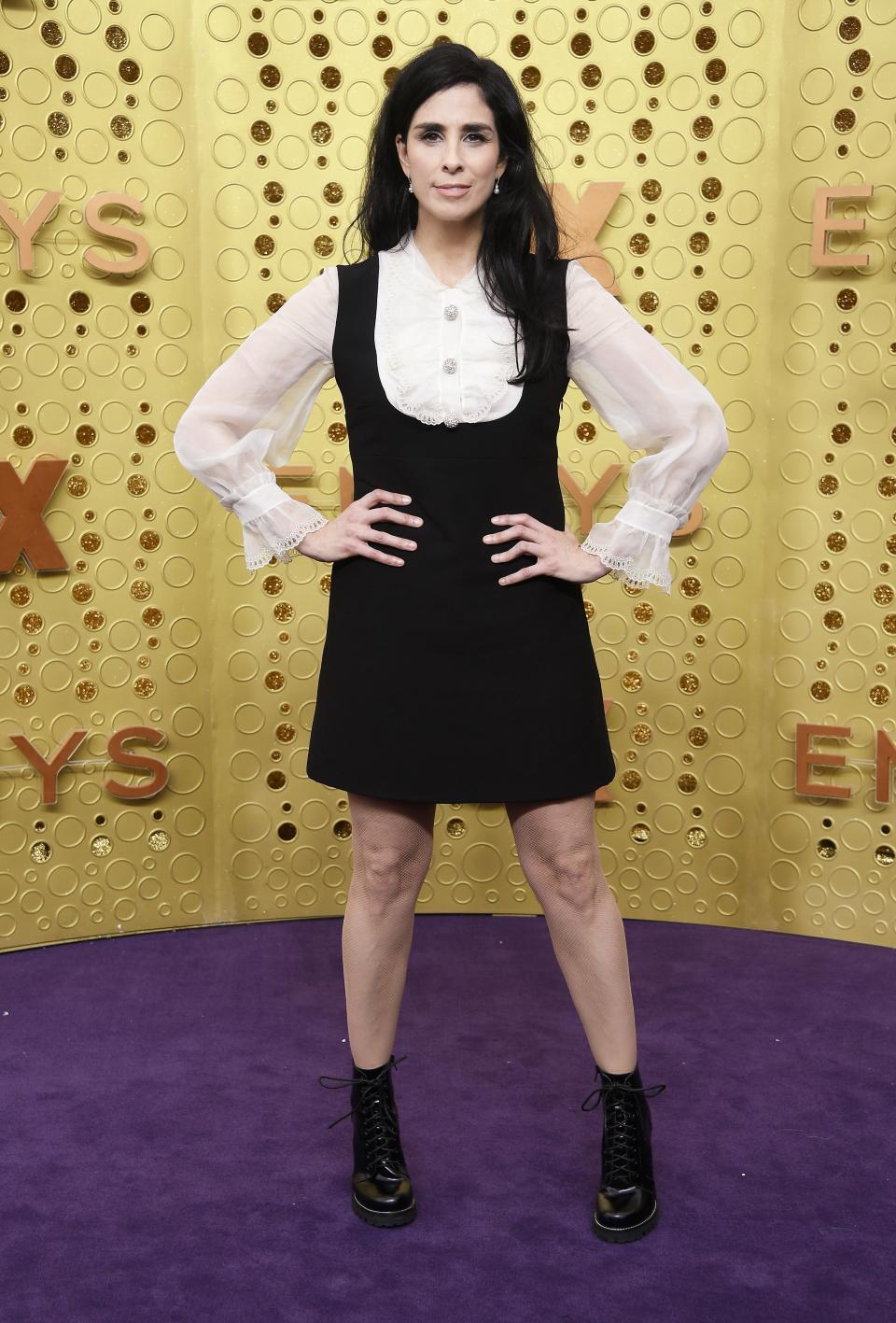 <h1 class="title">Sarah Silverman</h1><cite class="credit">Photo: Getty Images</cite>