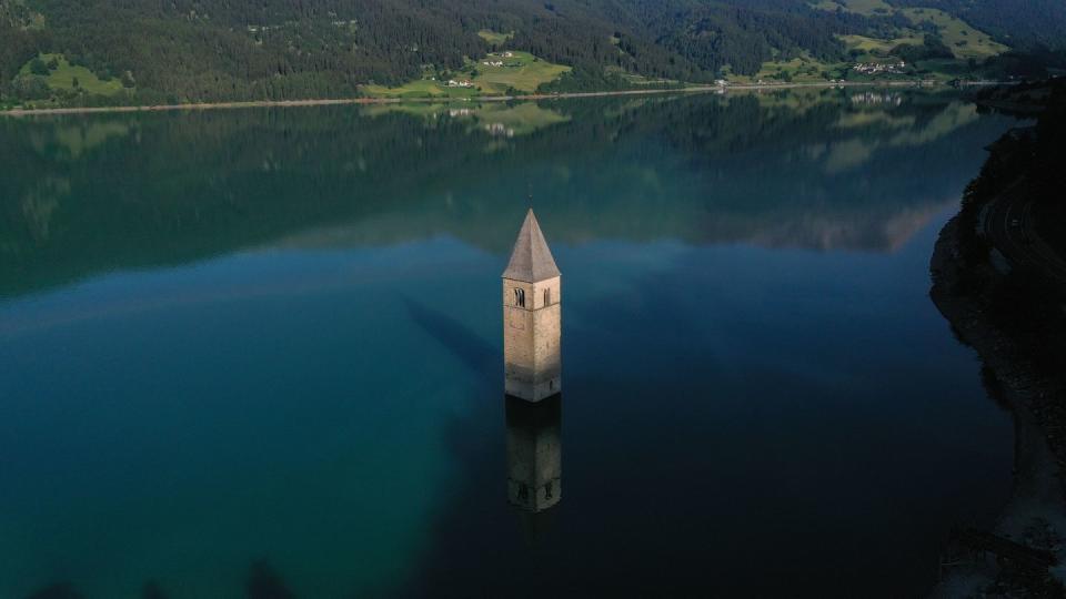 A Lost Italian Village Just Emerged After More Than 70 Years Underwater