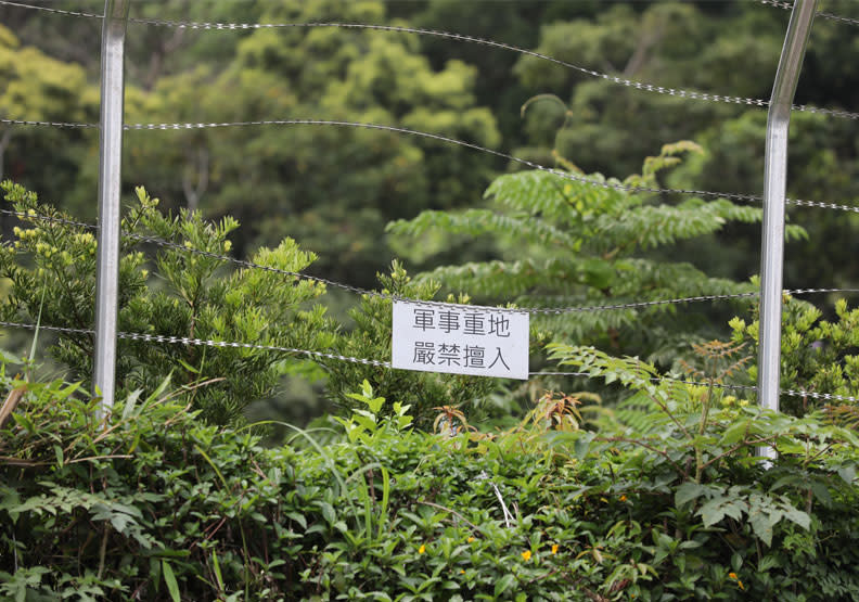 台灣P4實驗室戒備森嚴。蘇義傑攝