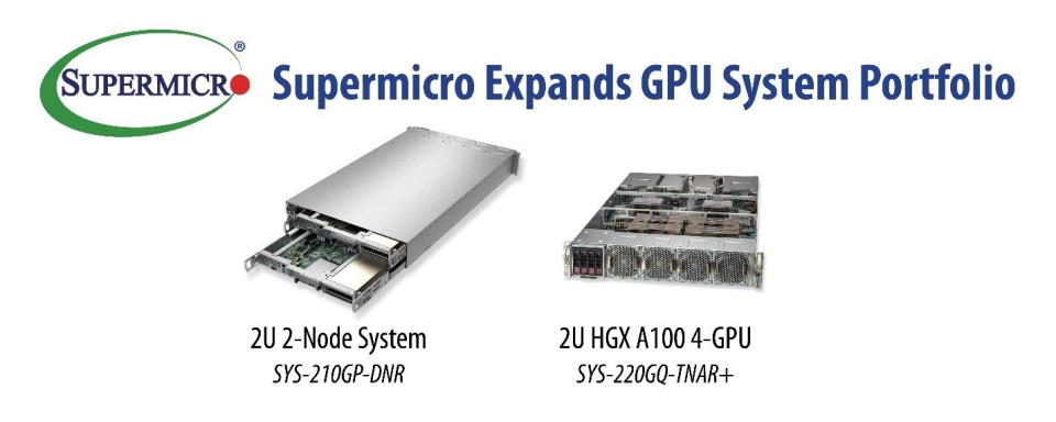 圖／Supermicro 持續擴展 GPU系統組合，新伺服器加快 AI、HPC 和雲端工作速度。