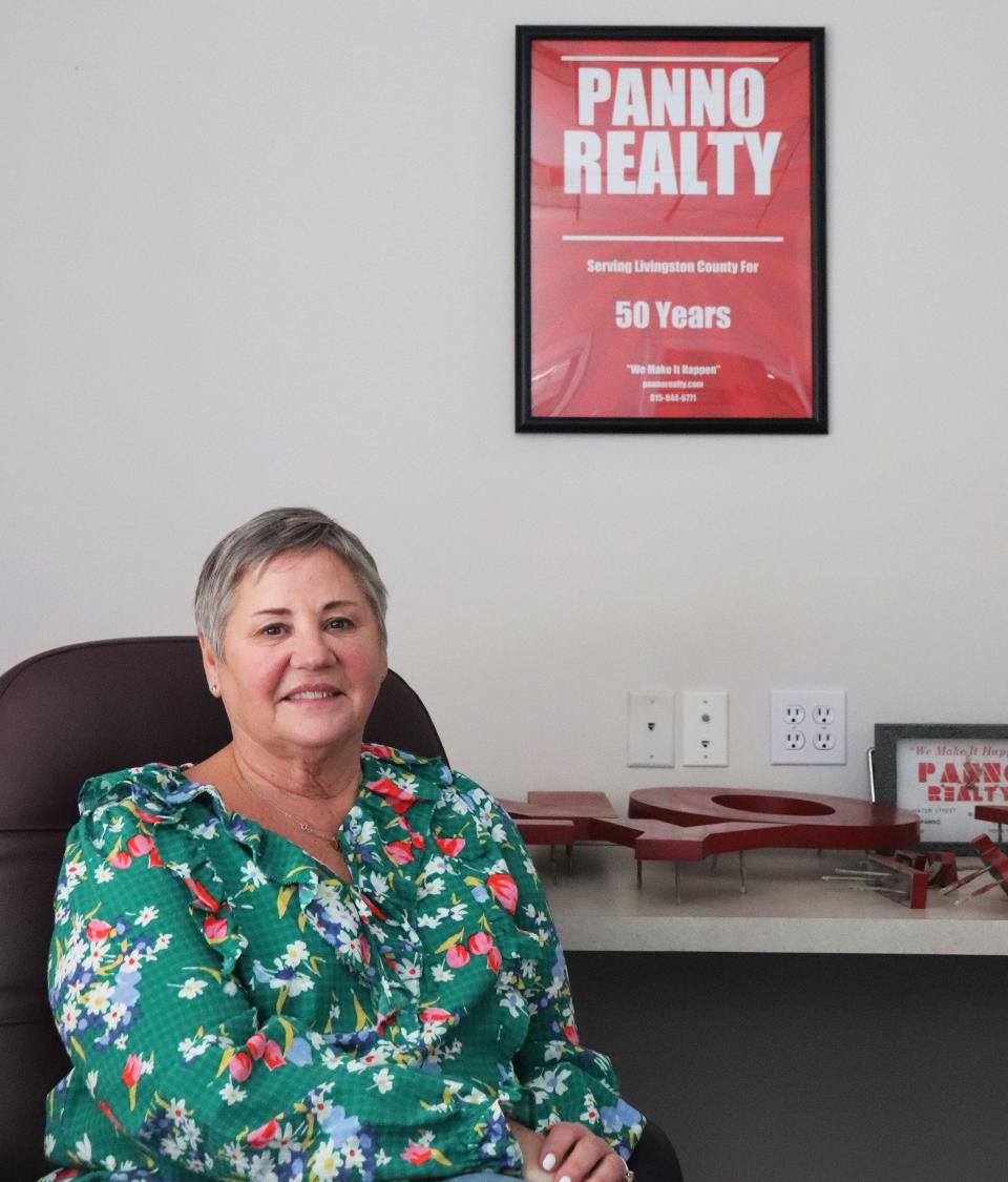 Lisa Martin is the owner of Panno Realty in Pontiac.