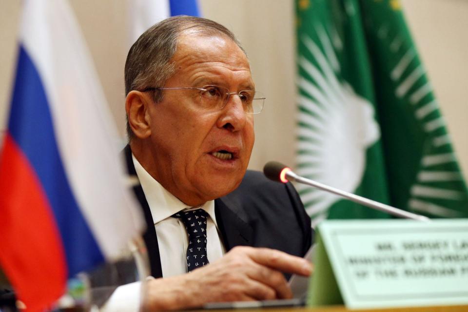 Russian Foreign Minister Sergey Lavrov (Reuters)