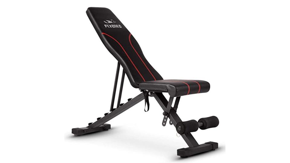 This workout bench has top-notch ratings from Amazon reviewers.