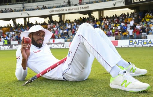 Roston Chase forced an English collapse in the second innings of the first Test, taking a startling eight for 60 in a match that ended with more than a day to spare