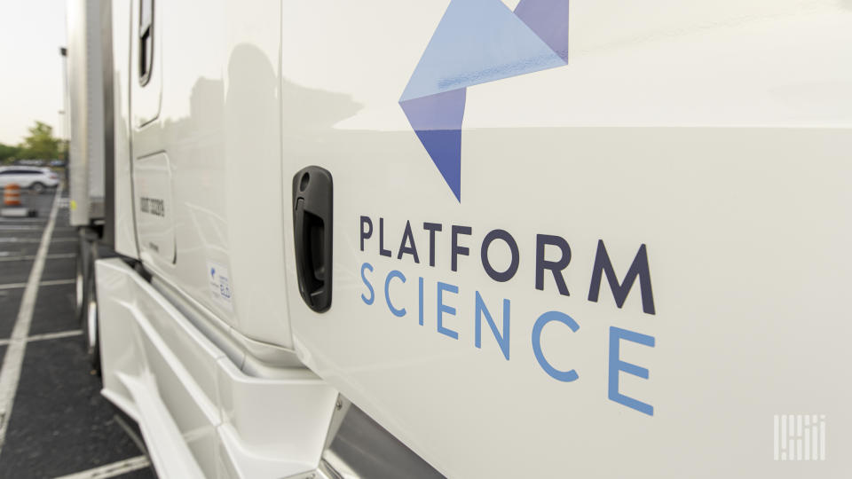 Platform Science lands $125 investment. (Photo: Jim Allen/FreightWaves)