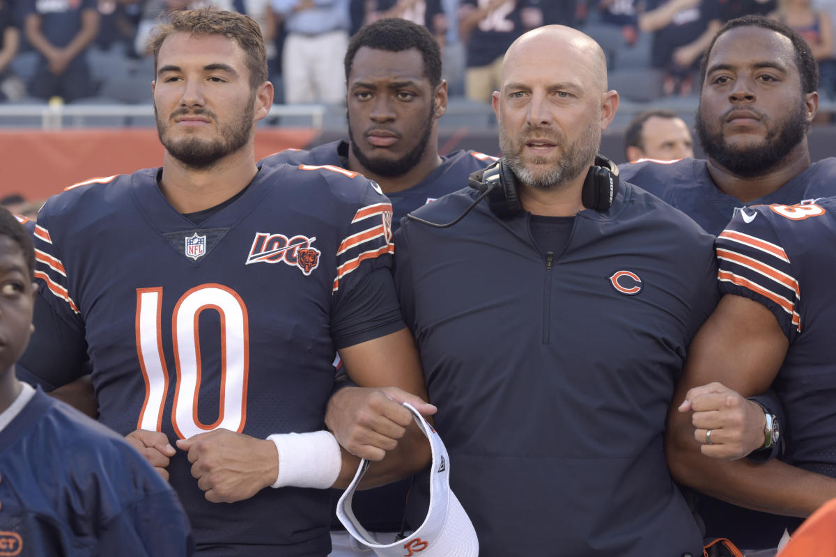 Trubisky practices, but Bears delay QB decision