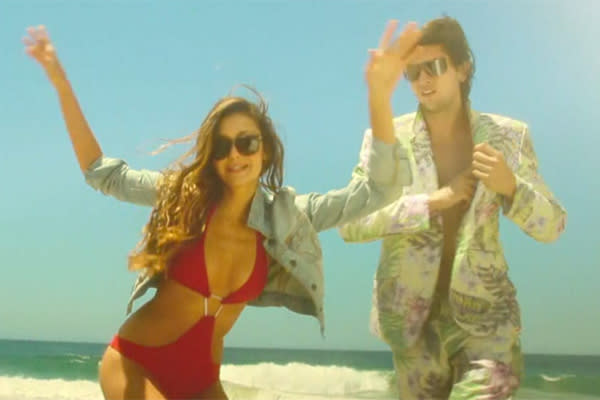 Nina Dobrev Battles The Sun In New ‘Funny Or Die’ Rap Video