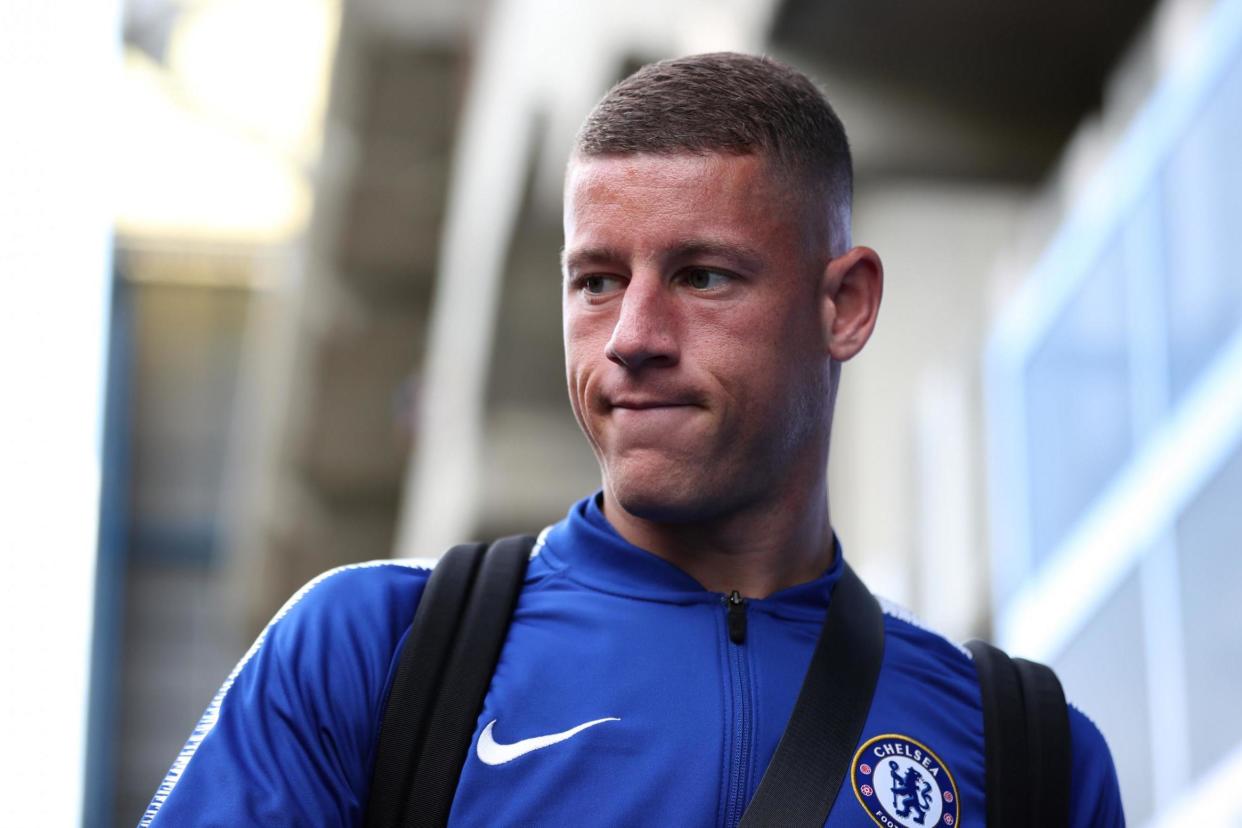 Knock: Ross Barkley: Getty Images