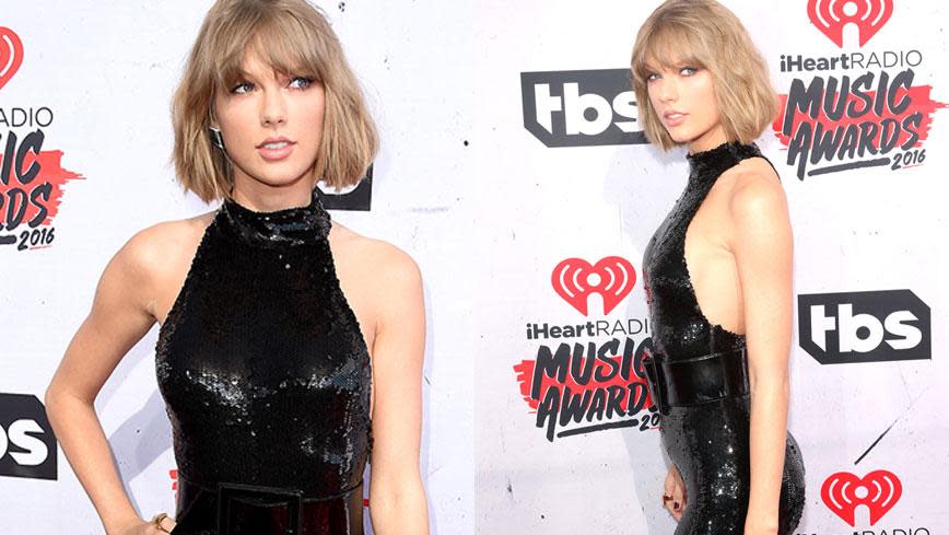 See Taylor Swift’s epic Saint Laurent jumpsuit from every angle