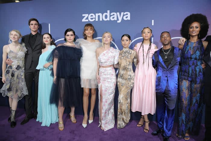 El elenco de Euphoria