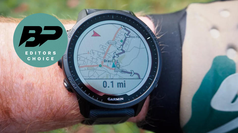 Mapping on the Garmin Forerunner 955 Solar