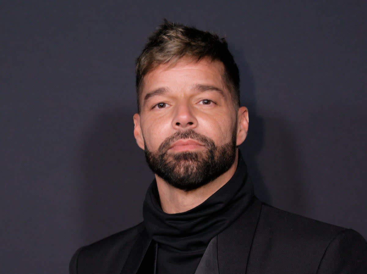 Martin’s nephew obtained a temporary restraining order against the Puerto Rican singer, after claiming they were in a romantic relationship for seven months  (Getty Images)