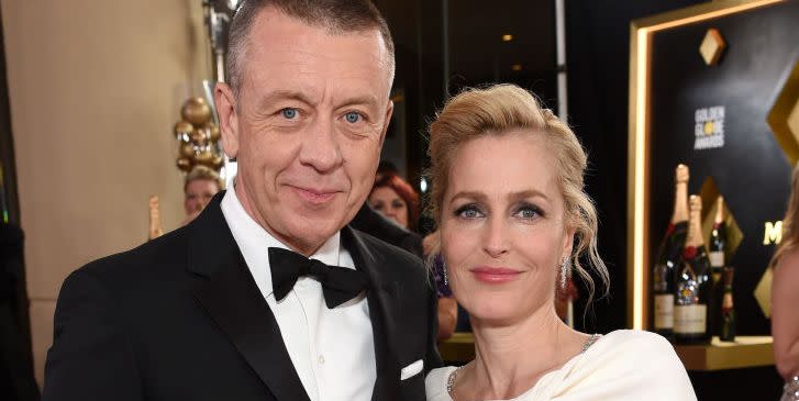 Gillian Anderson splits from The Crown creator Peter Morgan