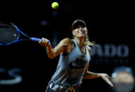 Russia's tennis player Maria Sharapova attends a training session during the Stuttgart tennis Grand Prix, Germany April 26, 2017. REUTERS/Ralph Orlowski