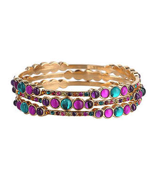 Forever 21 Stone Bangle Set ($11)