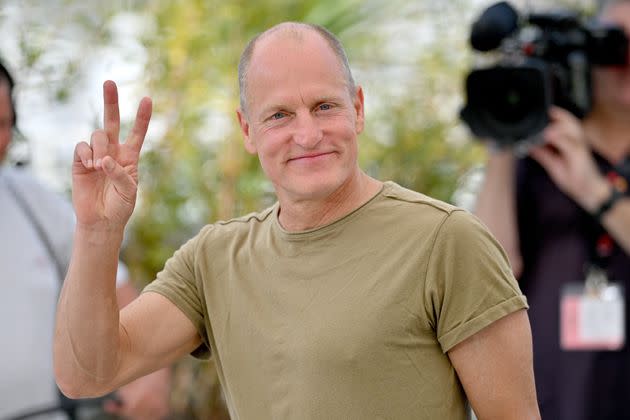 Woody Harrelson, seen looking not unlike a baby. (Photo: Lionel Hahn via Getty Images)