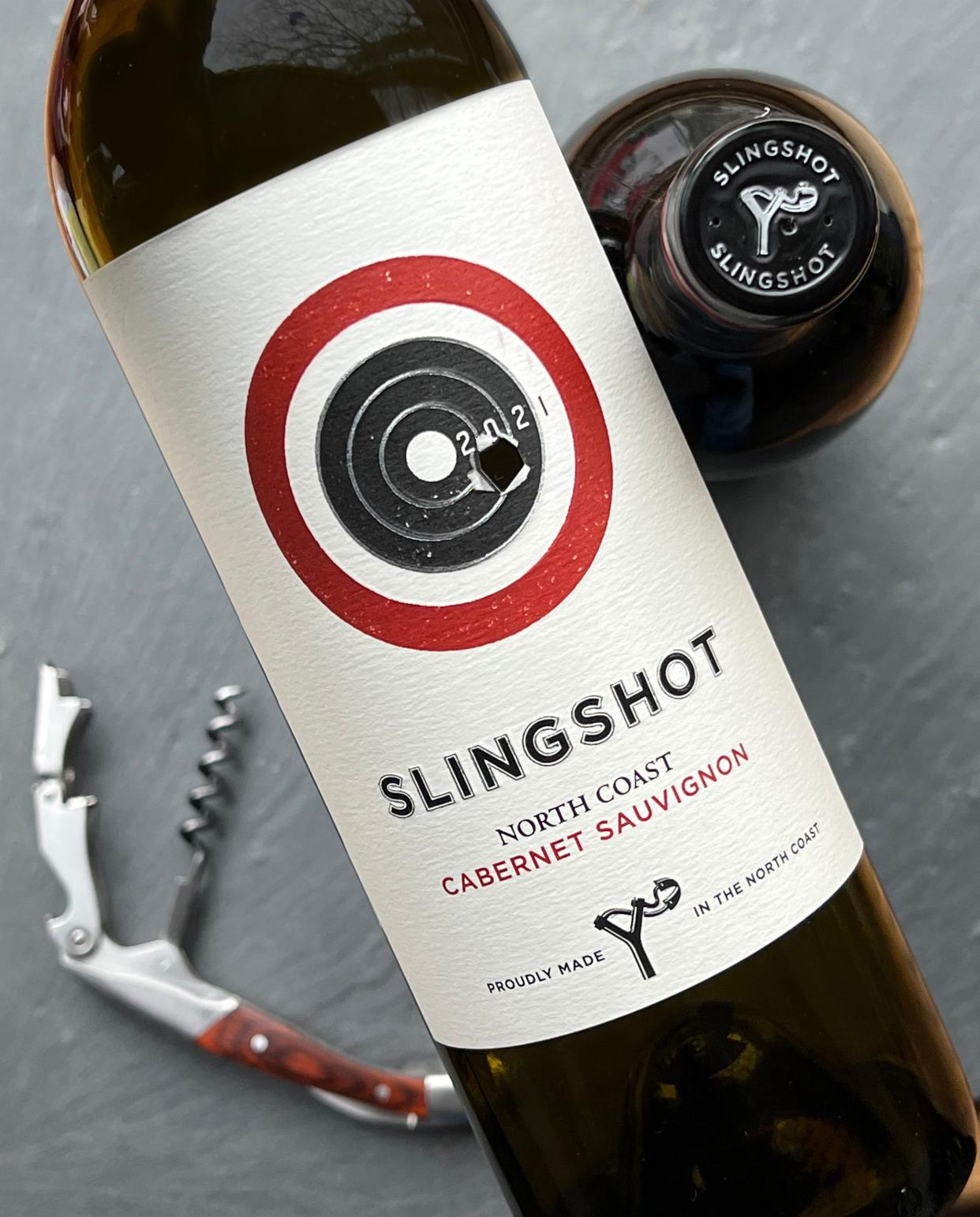 Slingshot cabernet from California's North Coast.