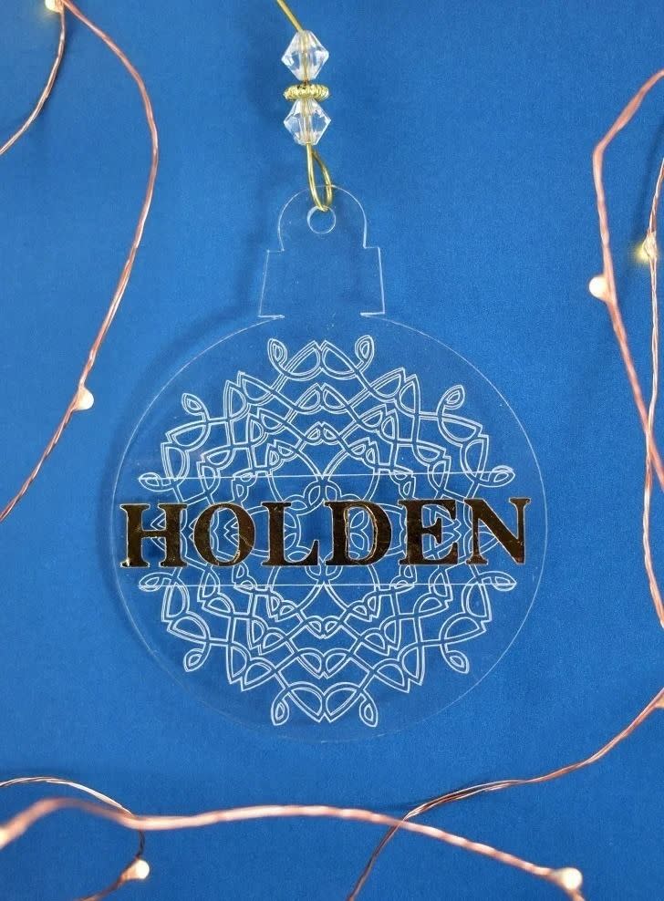 diy christmas ornaments engraved ornaments