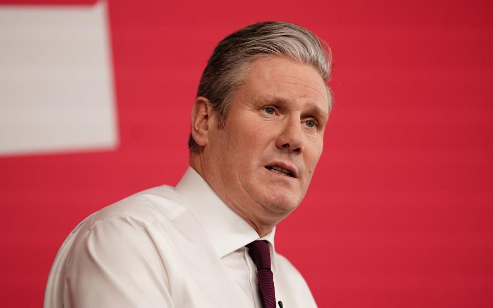 Labour leader Keir Starmer - Jordan Pettitt/PA Wire