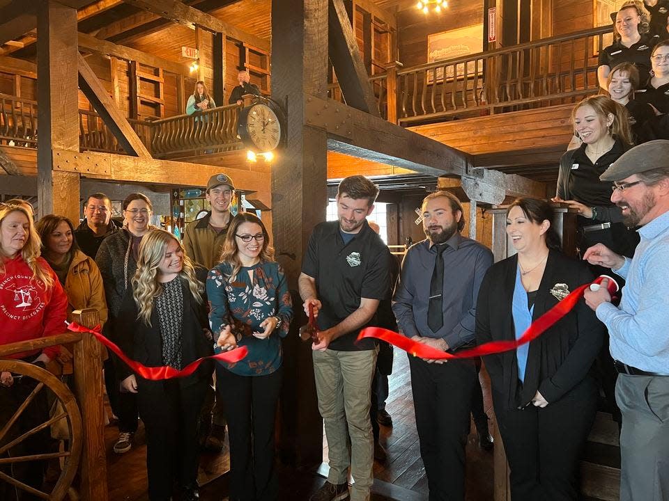 The grand opening of Trainwreck Grill and Ale House in Coldwater, on March 11, 2023.