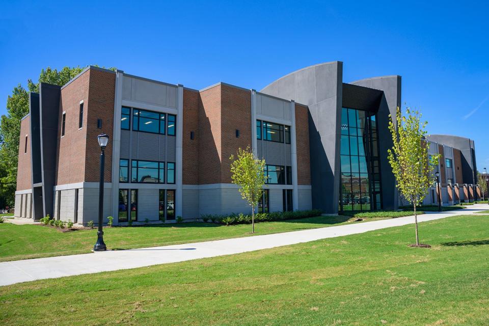 MTSU's new $40.1 million School of Concrete and Construction Management Building opened in mid-October.