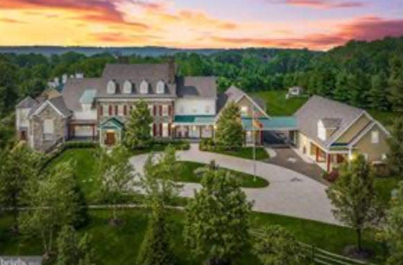 Originally this estate house on 13 acres in Upper Makefield listed for $5,999,999, but sold for under $5 million. Still, 447 Lurgan Road is among the top 5 residential real estate transactions in Bucks County in 2023.