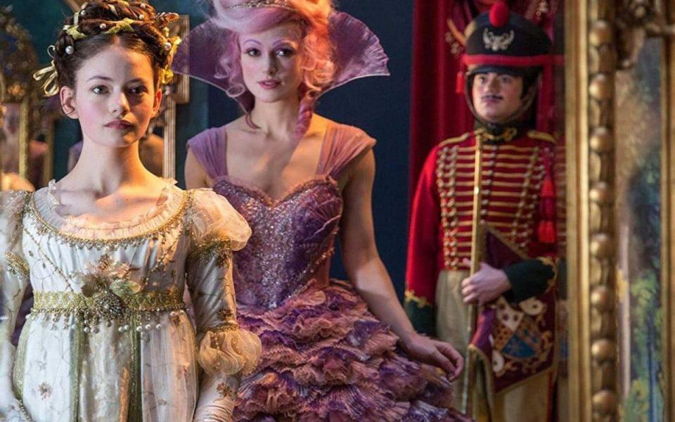 Mackenzie Foy and Keira Knightley in&#160;The Nutcracker and the Four Realms