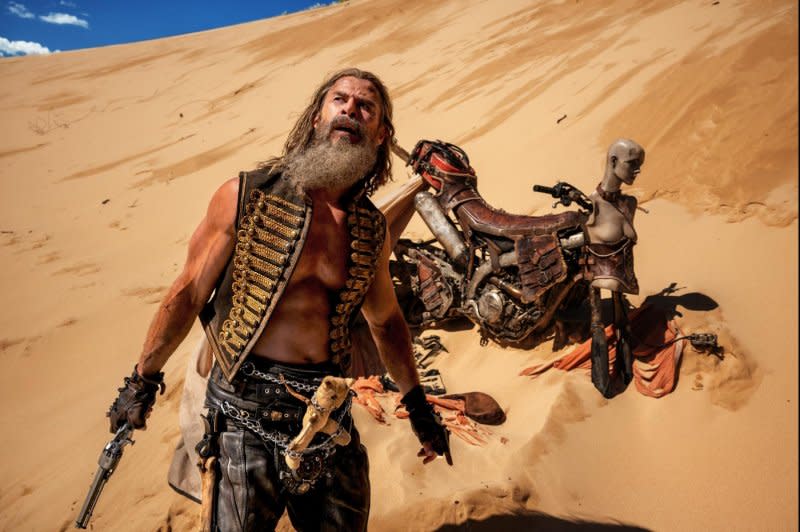 Chris Hemsworth stars in "Furiosa: A Mad Max Saga." Photo courtesy of Warner Bros. Entertainment