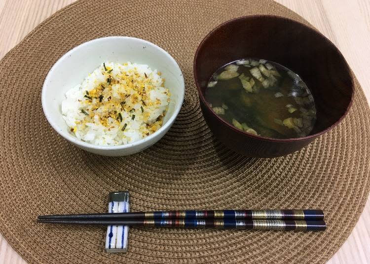 拌飯料白飯＆味增湯