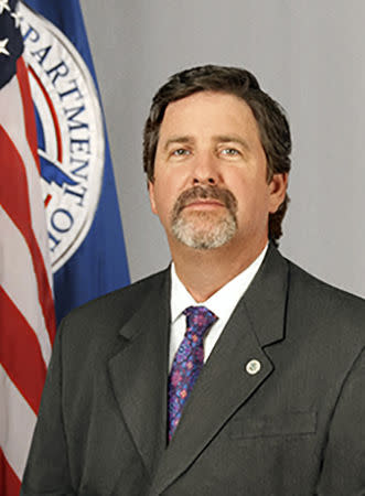 Kelly Hoggan, head of security for the U.S. Transportation Security Administration (TSA), is seen in an undated picture from the Transportation Security Administration. Hoggan has been removed from his position, the U.S. House of Representatives Oversight Committee said on Monday on Twitter. Transportation Security Administration/Handout via Reuters