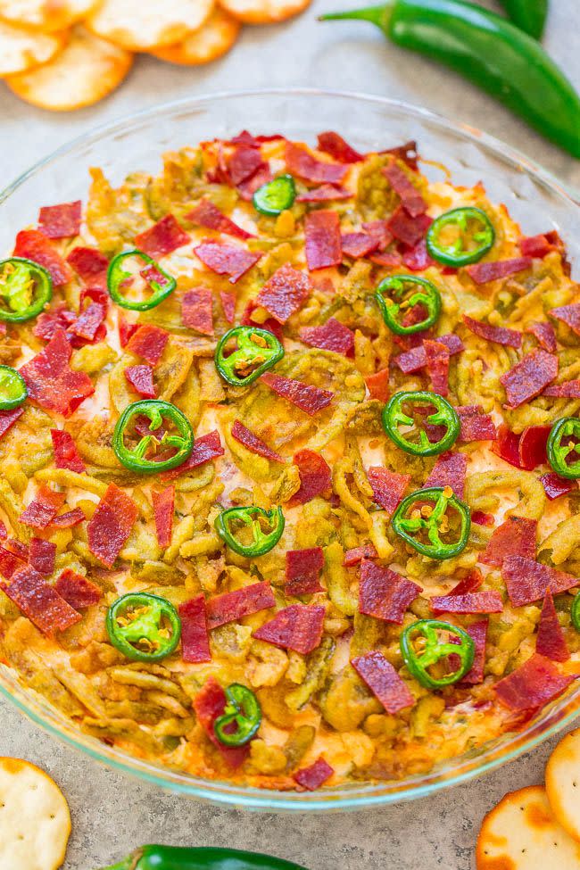 Bacon Jalapeño Popper Dip