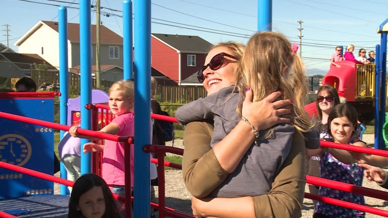 Quinn's Place playground opens outside Paradise Elementary