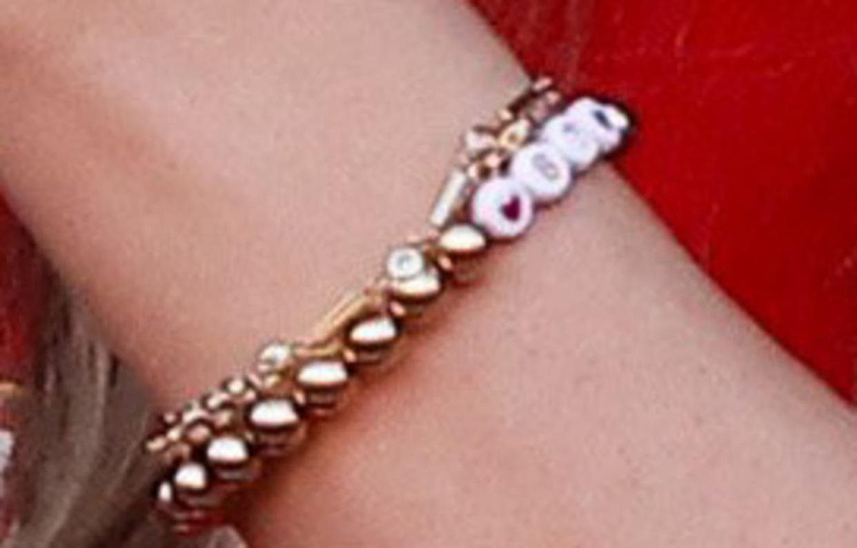 Taylor Swift bracelet (David Eulitt / Getty Images)