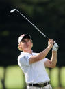 HONOLULU, HI - JANUARY 12: Bud Cauley plays a shot on the 15th hole during the first round of the Sony Open at Waialae Country Club on January 12, 2012 in Honolulu, Hawaii. (Photo by Sam Greenwood/Getty Images)