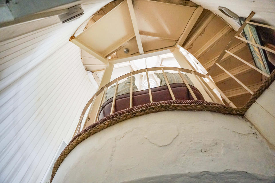 The amazing features in the lighthouse part of the property. (Purple Bricks)