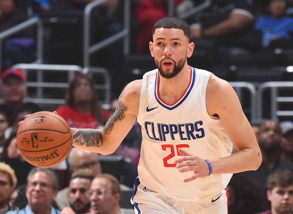 Austin Rivers is averaging career highs of 15.8 points and 3.6 assists. (Getty Images)