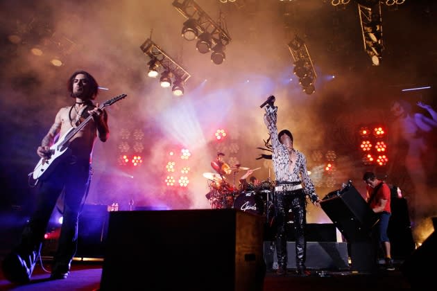 Janes-Addiction-with-Eric-Avery - Credit: Michael Tran/FilmMagic/Getty Images