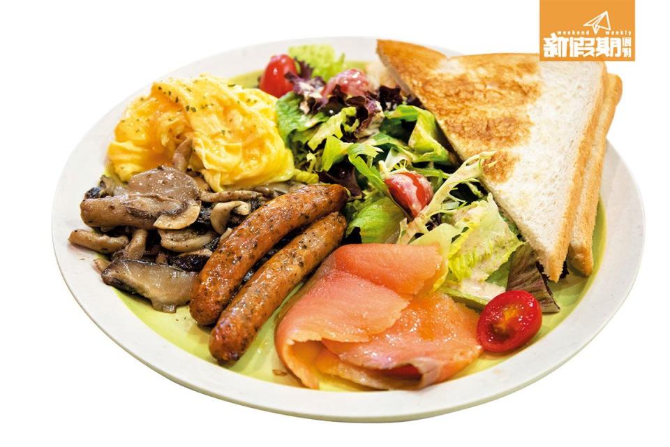 Deluxe All Day Breakfast（ 附餐飲） $78