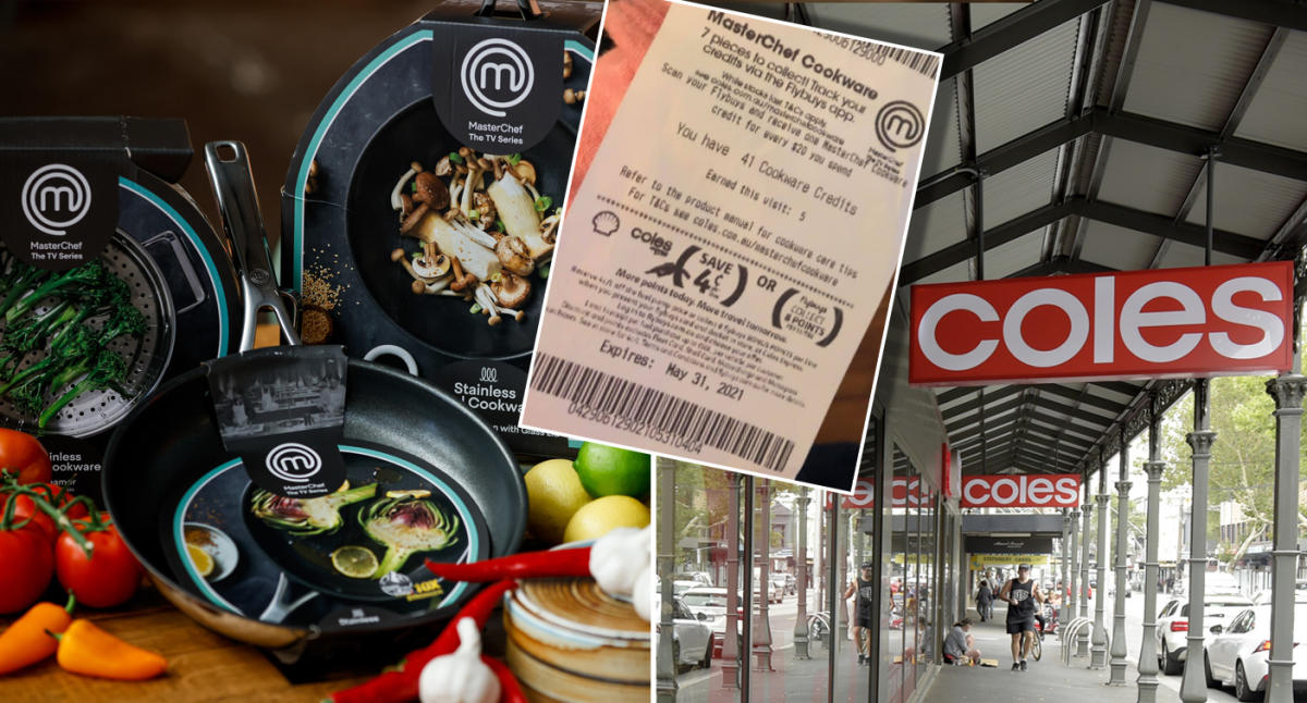 MasterChef Coles cookware collectible program