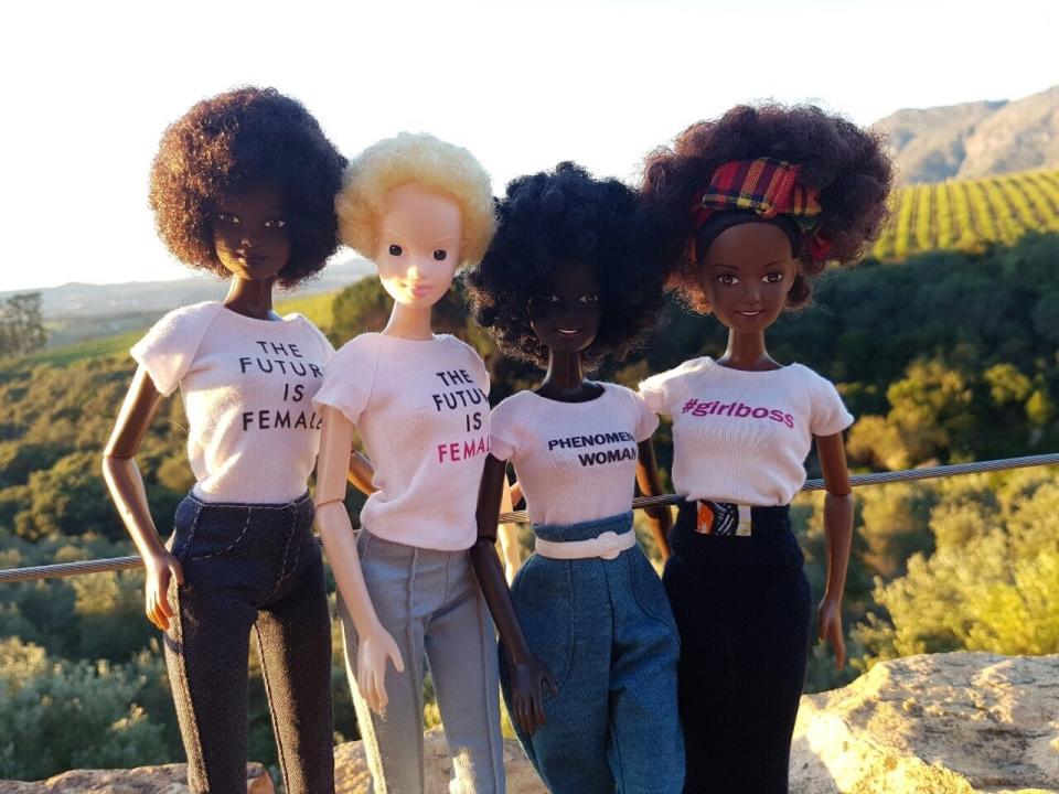 Like the other dolls in Bryan&rsquo;s Afro-Caribbean-inspired line, Alexa has a storyline in her imaginary Malaville world and is<strong>&nbsp;</strong>an artist.&nbsp; (Photo: Courtesy of Mala Bryan)