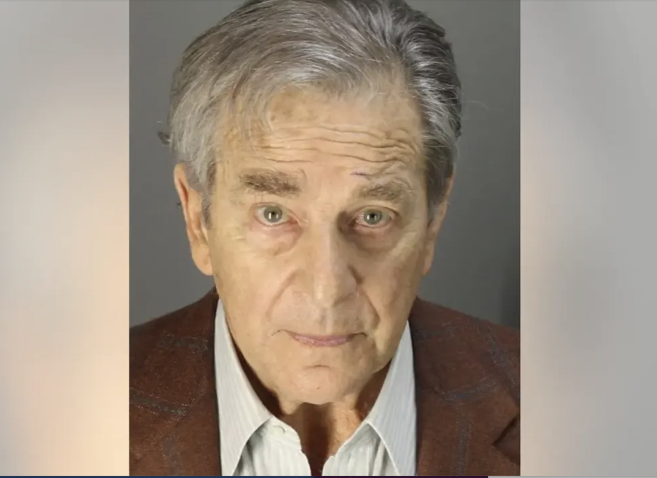 Booking photo shows Paul Pelosi after he was booked for DUI on 29 May 2022 (Napa County Department of Corrections)