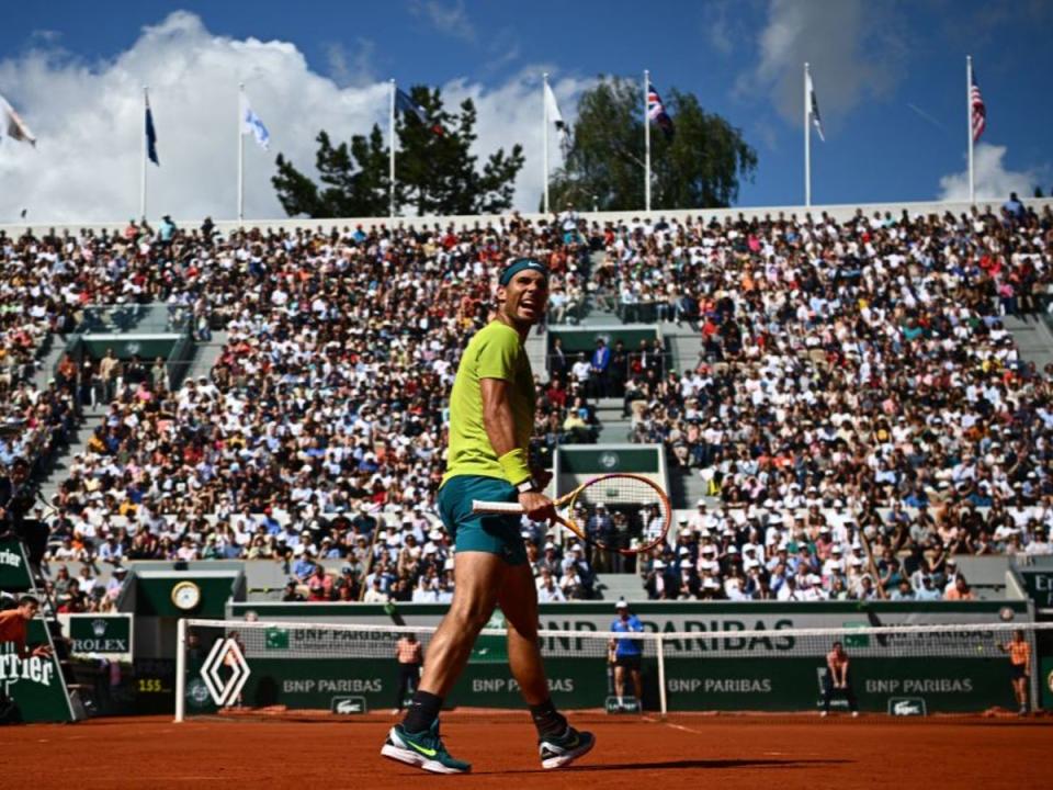 Nadal is continuing his pursuit of a 14th French Open crown (AFP via Getty Images)