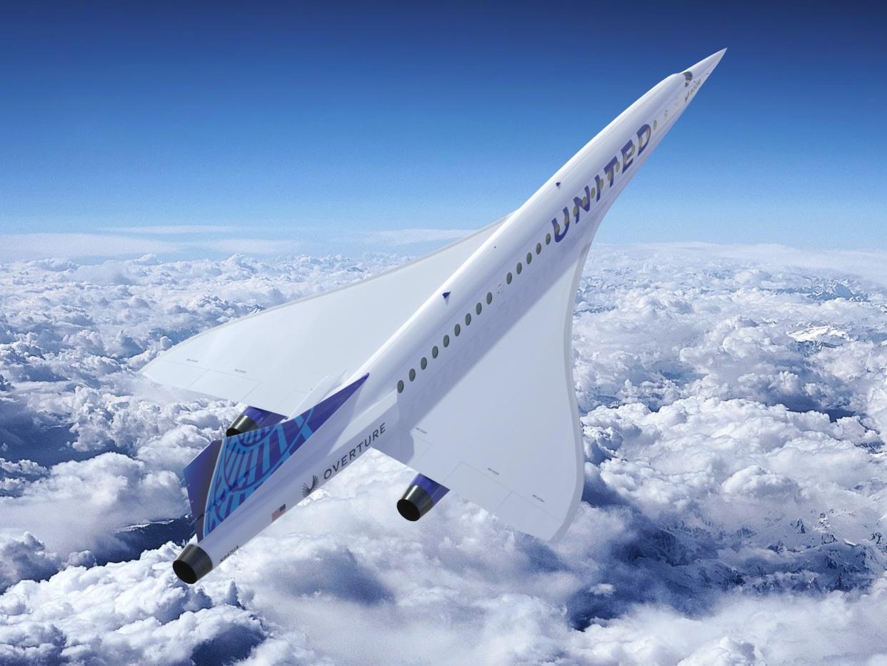 Boom Supersonic United Airlines