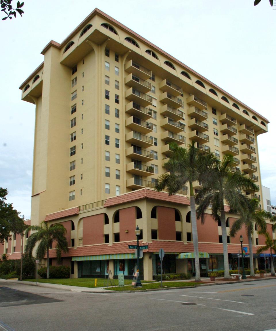 (June 30, 2010; Herald-Tribune staff photo by Mike Lang) -- Dolphin Towers.