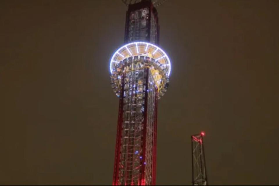 The Free Fall ride at ICON Park in Orlando, Florida  (ABC)