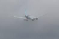 Boeing stages the first flight of its 777X plane outside Seattle