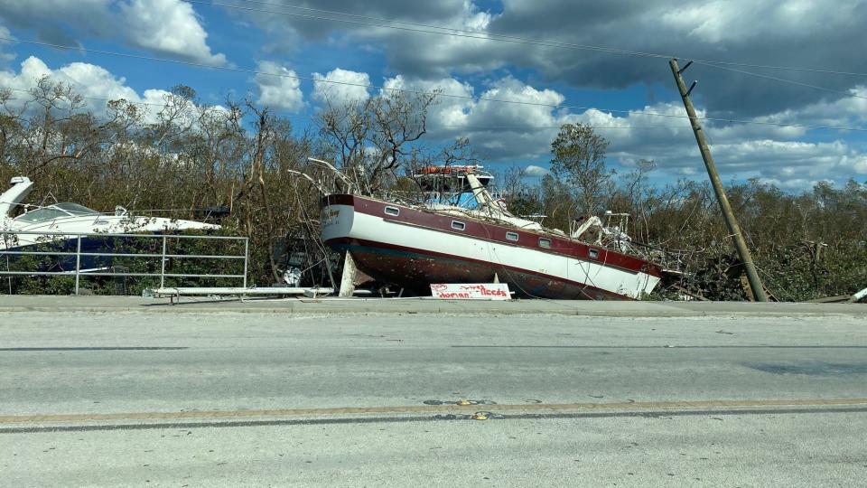 Channel 9 crews headed to Fort Myers to survey the damage caused by Hurricane Ian.