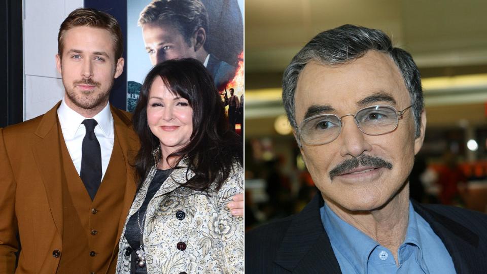 Ryan Gosling and his mom, Donna split with Burt Reynolds.