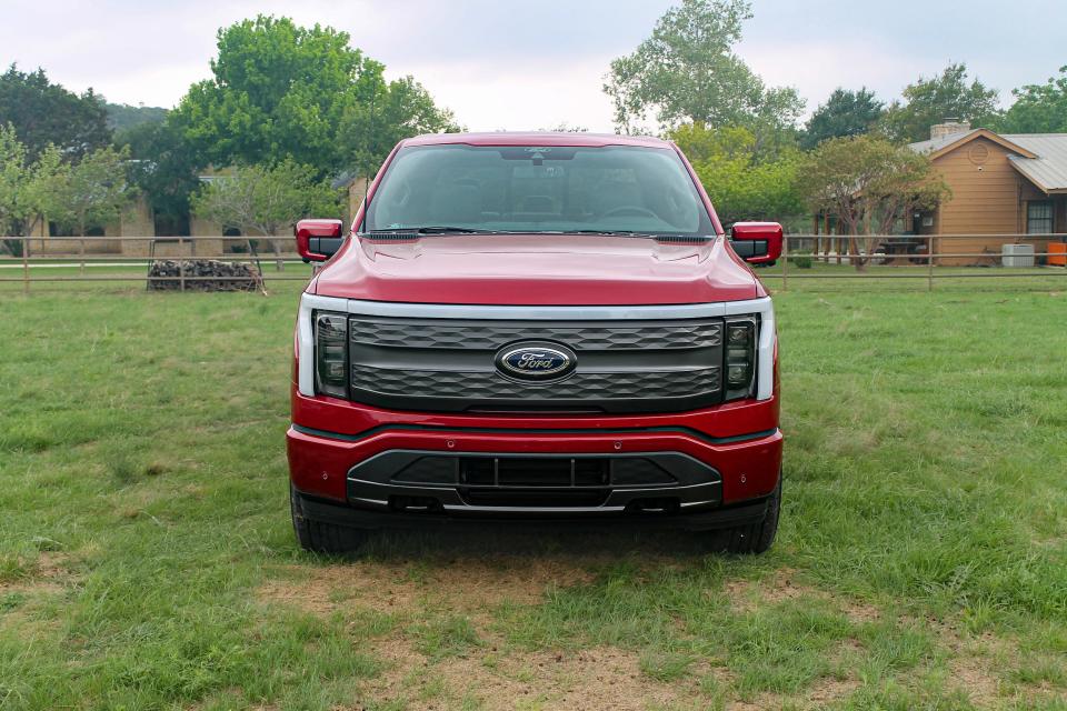 The 2022 Ford F-150 Lightning.