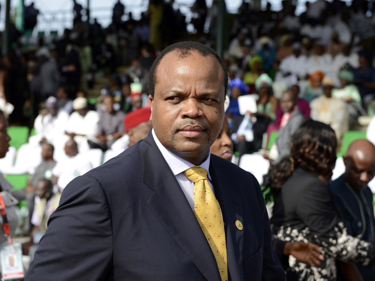 King Mswati III has 15 wives: Getty images